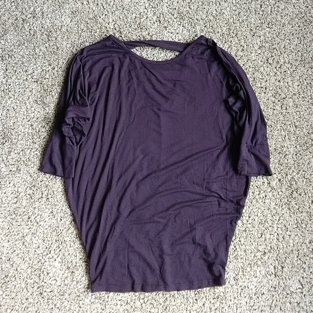 41 Hawthorn Tunic Top Purple Dolman | Size M